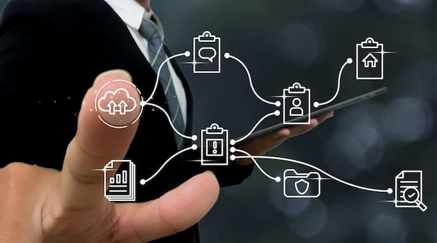 A flowchart illustrating how smart contracts automate key processes within the supply chain, such as payment processing and quality control, reducing delays and disputes.
