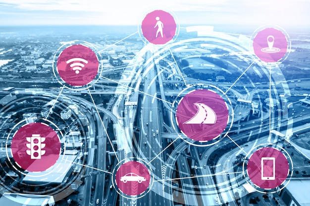 A diagram illustrating the integration of AI into a 6G network. The diagram showcases how AI enhances various aspects of the network, such as resource allocation, security, and predictive maintenance.