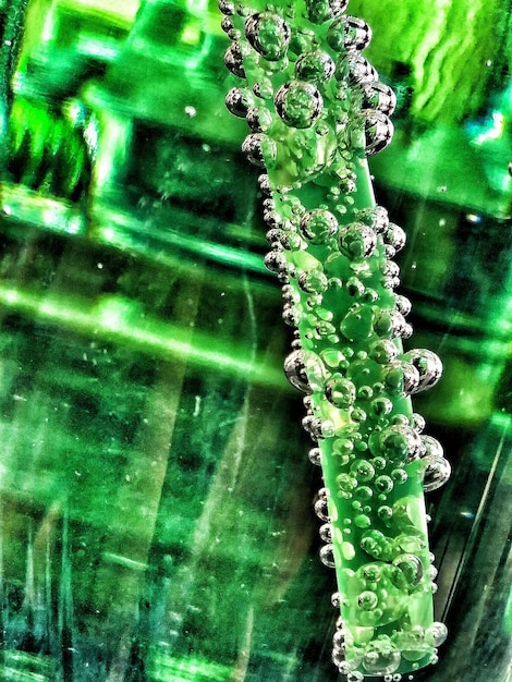 Close-up of a CO2 capture unit, highlighting the chemical sorbent material and the intricate engineering design.