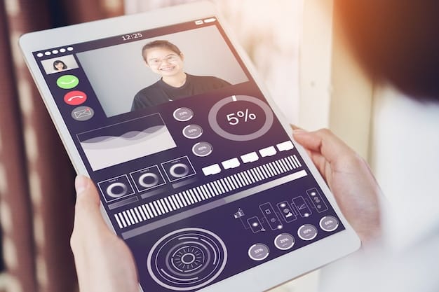 A dashboard interface of a UCaaS platform displaying various communication tools such as VoIP, video conferencing, and instant messaging. The interface is clean and intuitive, showcasing the ease of use of the system.