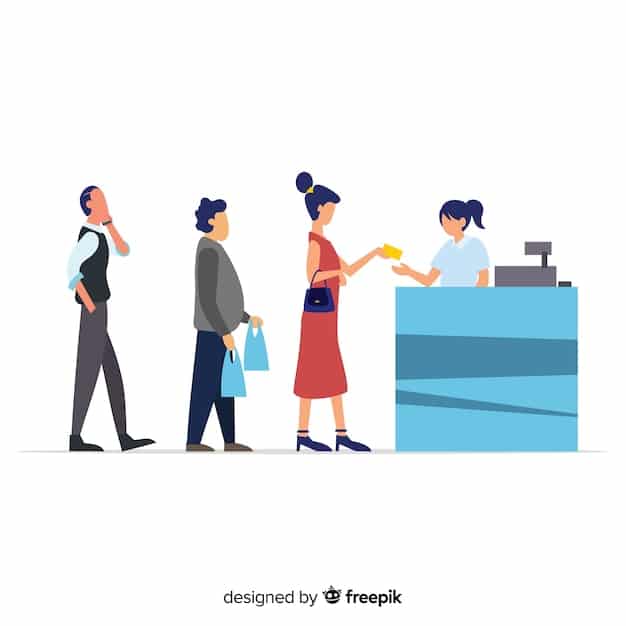A graphical representation of a customer service funnel, showing a significant bottleneck at the 