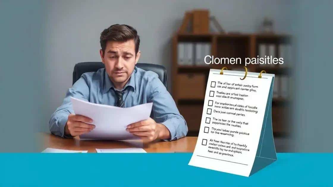 Common mistakes to avoid in the application