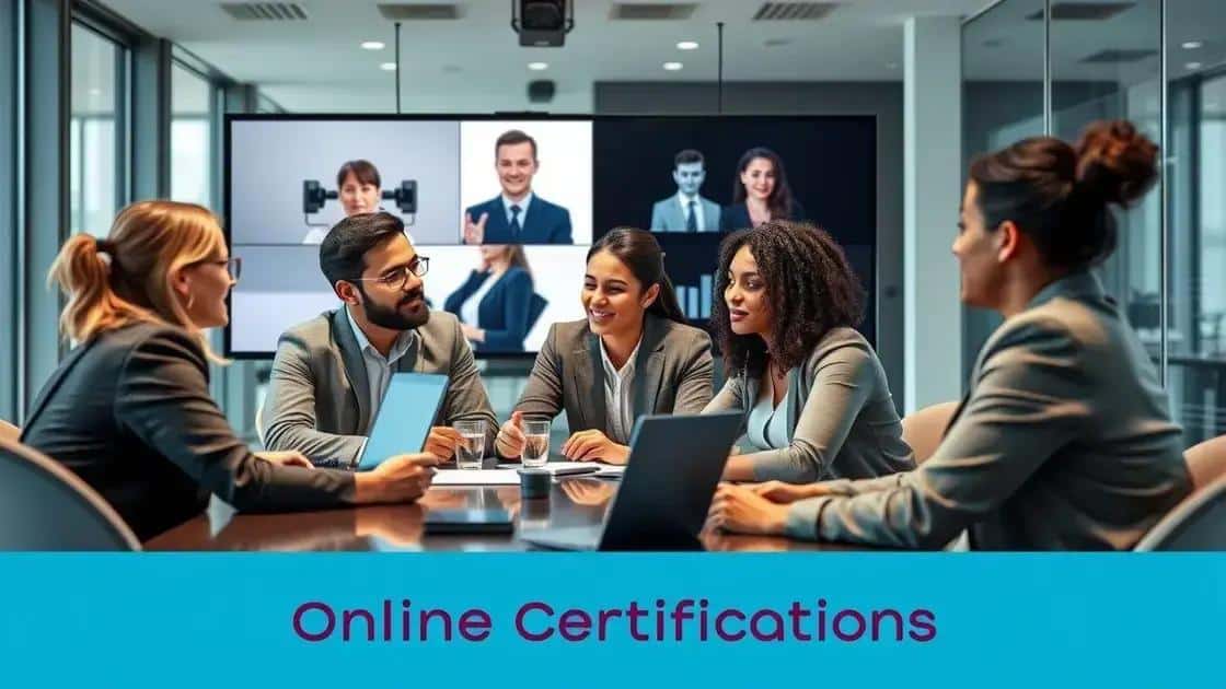 Benefits of online certifications for career growth
