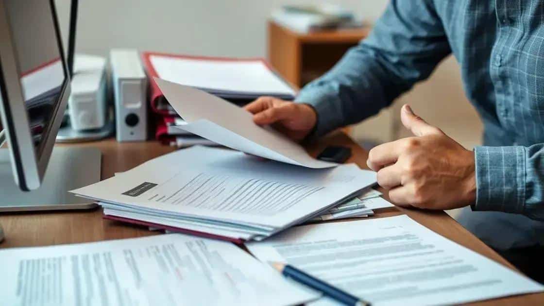 Key documents needed for your application