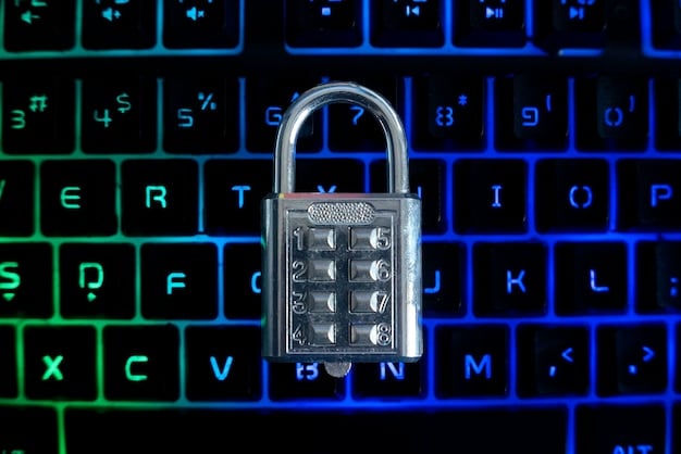 A close-up of computer code on a screen, with a lock icon overlaid, symbolizing the secure, immutable nature of smart contracts. The image should be brightly lit and feature modern coding syntax.