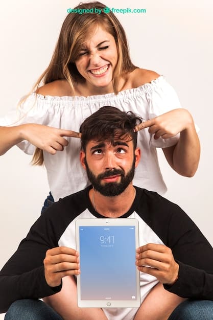 A split image showing one half with a person happily reading news on a tablet and earning a news token, and the other half with the same person looking stressed while filling out a tax form. The background is a cluttered home office.