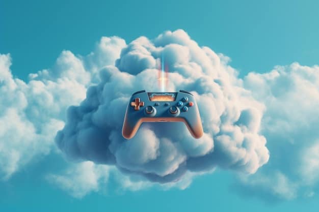 A collage showcasing the exclusive game titles available on different cloud gaming services, with emphasis on highlighting the unique offerings of each platform.
