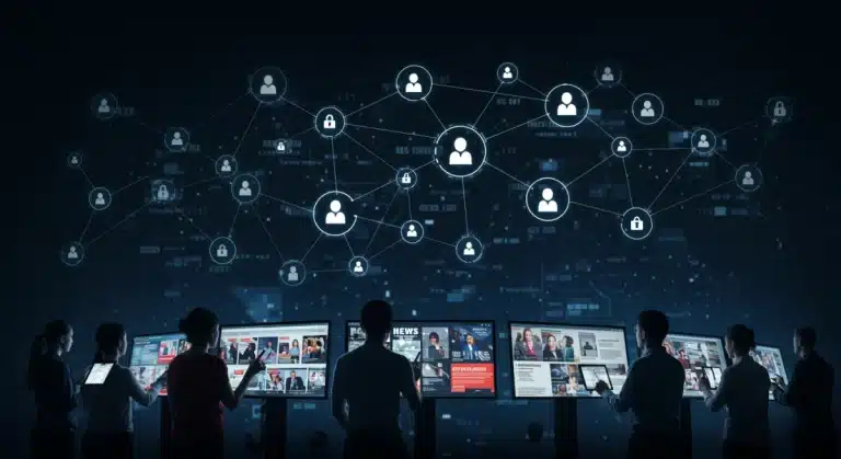 Decentralized social graph network influencing news discovery in 2026
