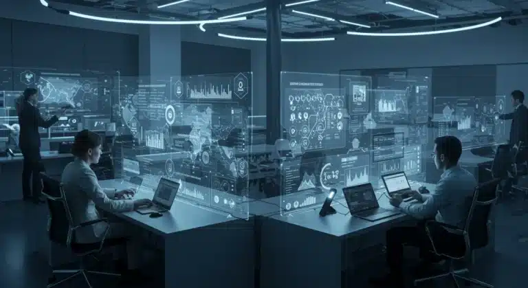 Crypto journalists verifying data with Zero-Knowledge Proofs on decentralized platforms.