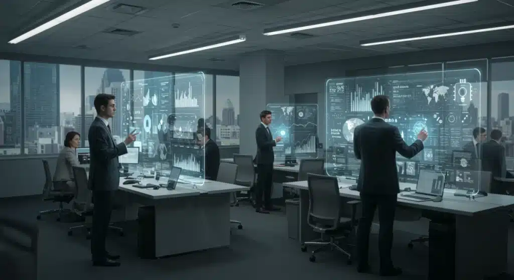 Predictive Journalism: AI Models Transforming US Newsrooms by 2026