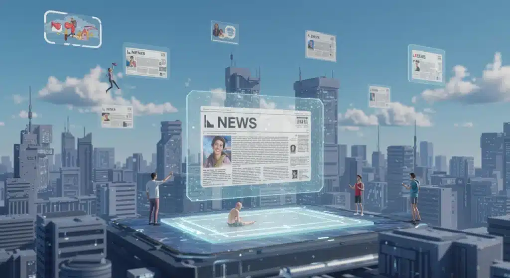 Metaverse News Consumption: 2026 Forecast for US Audiences