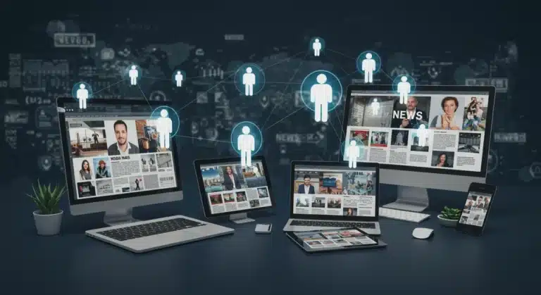 Decentralized identity network enhancing Web3 news engagement