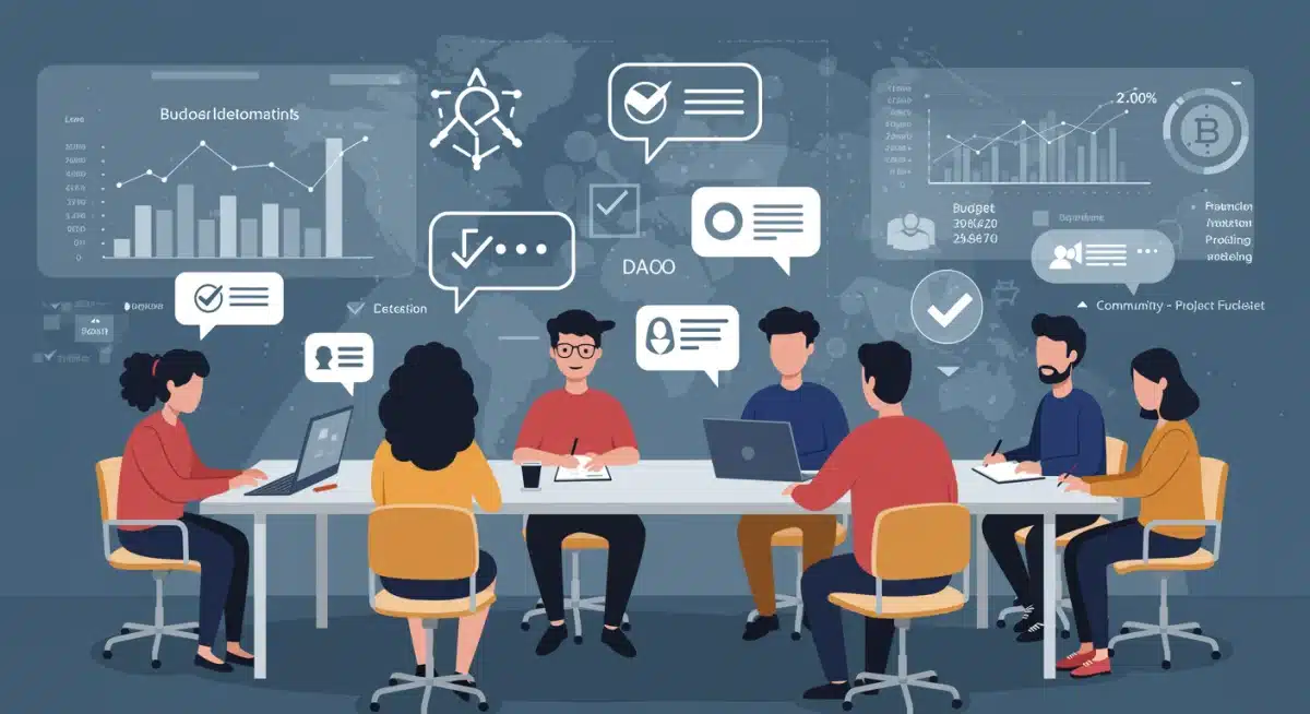 Community governance and collective decision-making in a journalism DAO