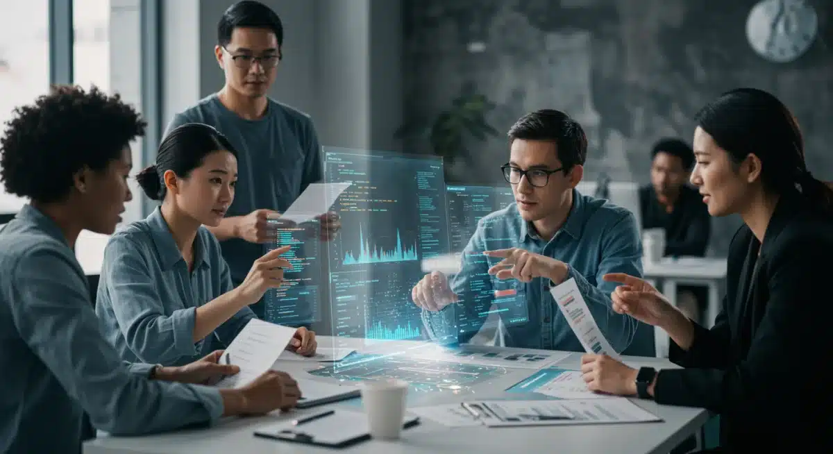 Journalists and developers strategizing about SEC regulations for decentralized news platforms