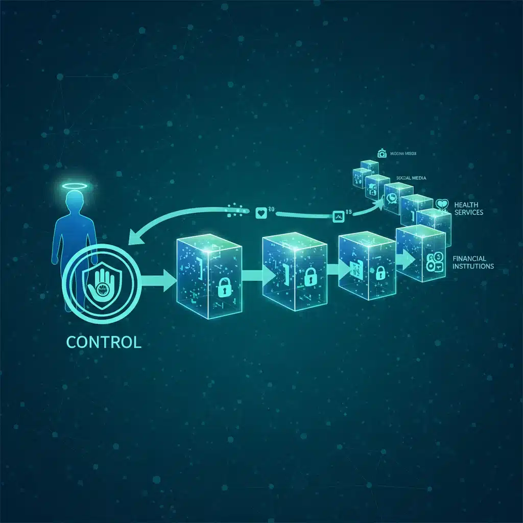 Decentralized Identity Model: Blockchain-powered personal data control