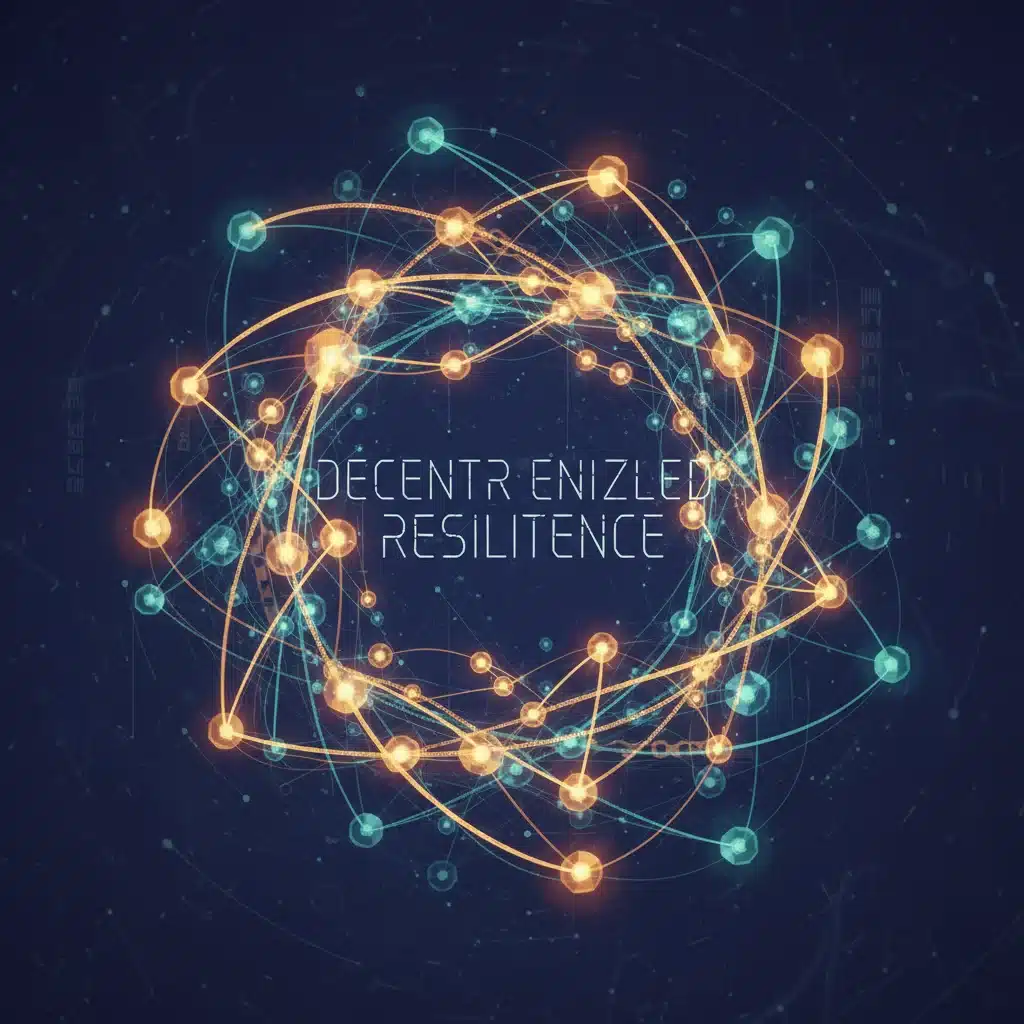 Decentralized network architecture emphasizing privacy and secure communication channels