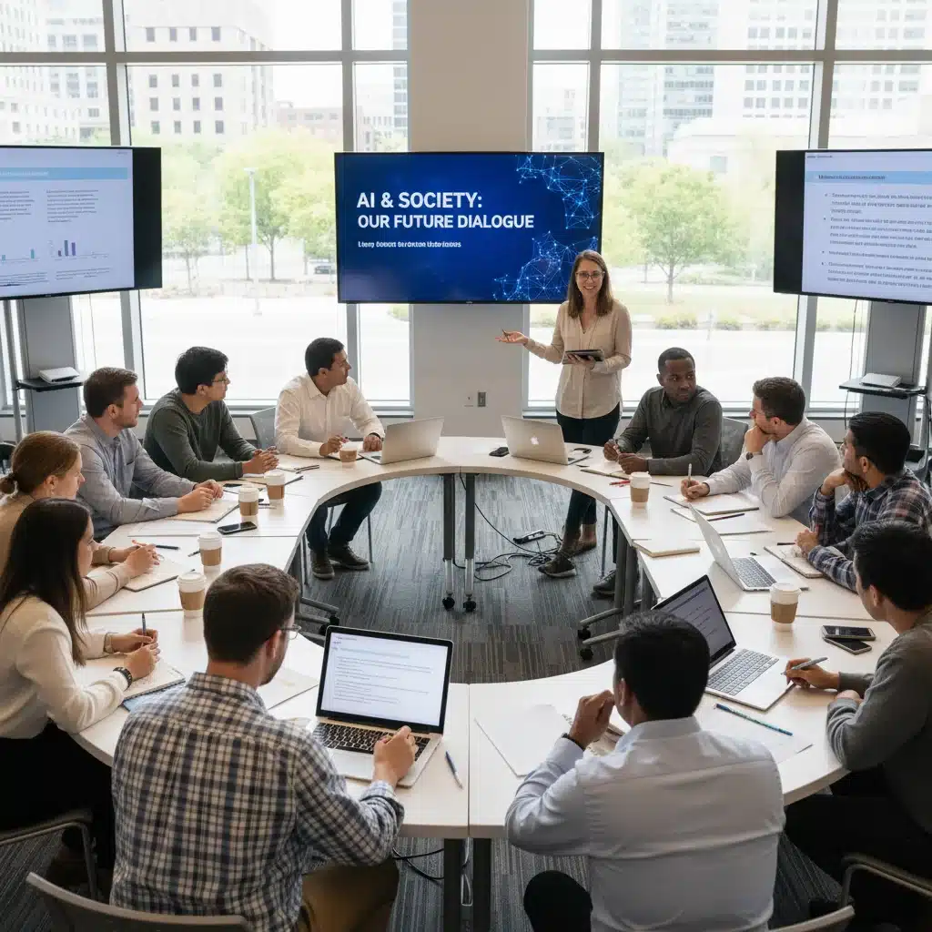Community discussion on AI societal impact
