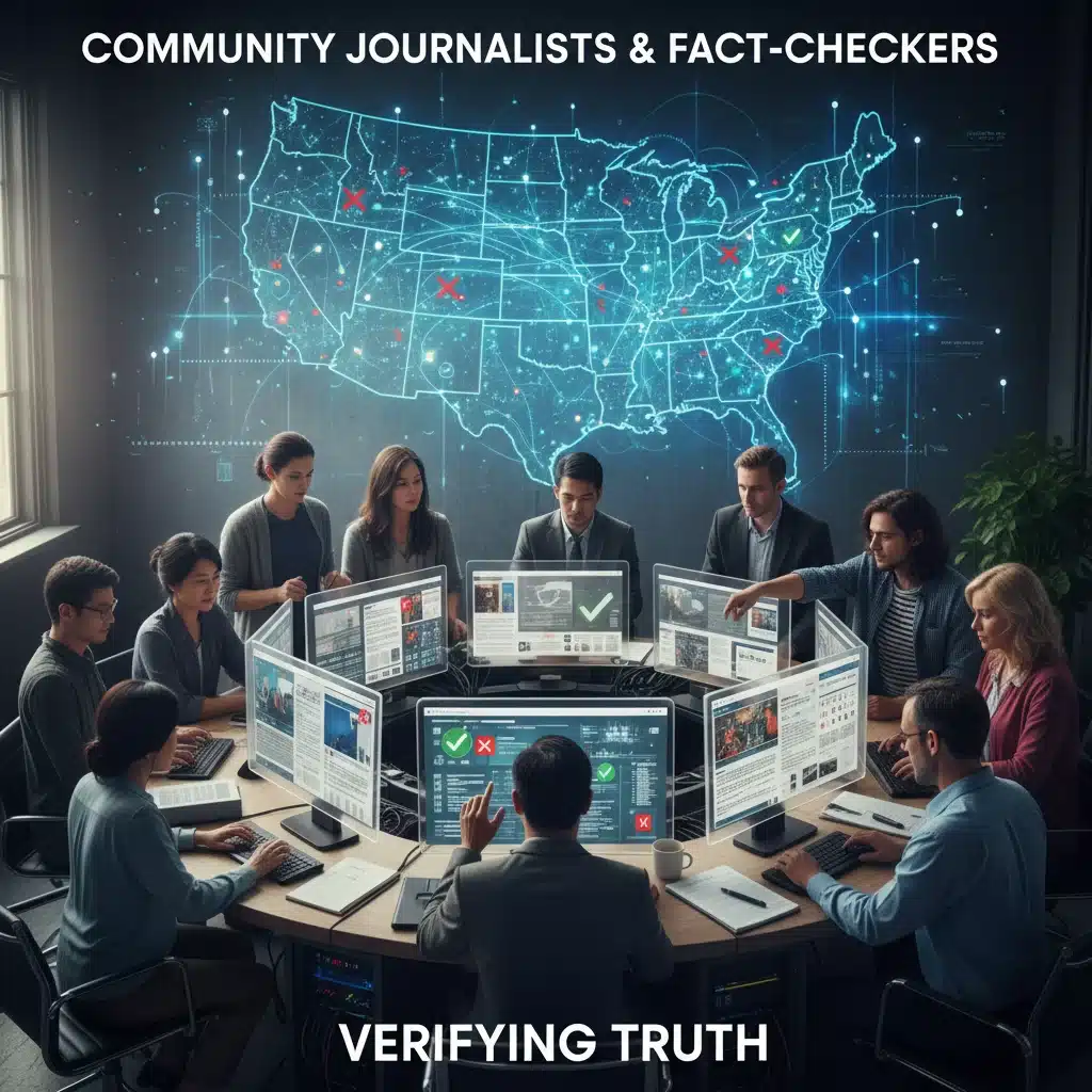 Community-driven news verification and collaboration