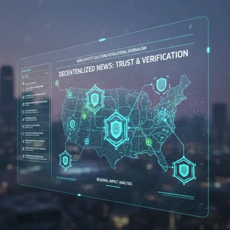 Web3 identity solutions transforming decentralized journalism in the US.